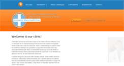 Desktop Screenshot of iwhclinic.com