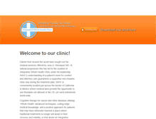 Tablet Screenshot of iwhclinic.com